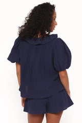 Felicity Short Set - Navy