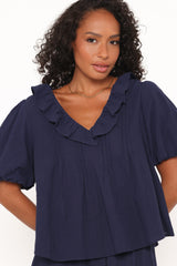 Felicity Short Set - Navy