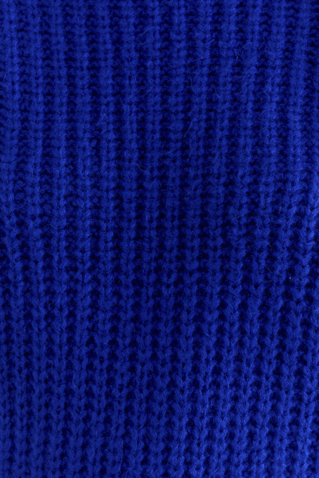 Blue Braided Sweater