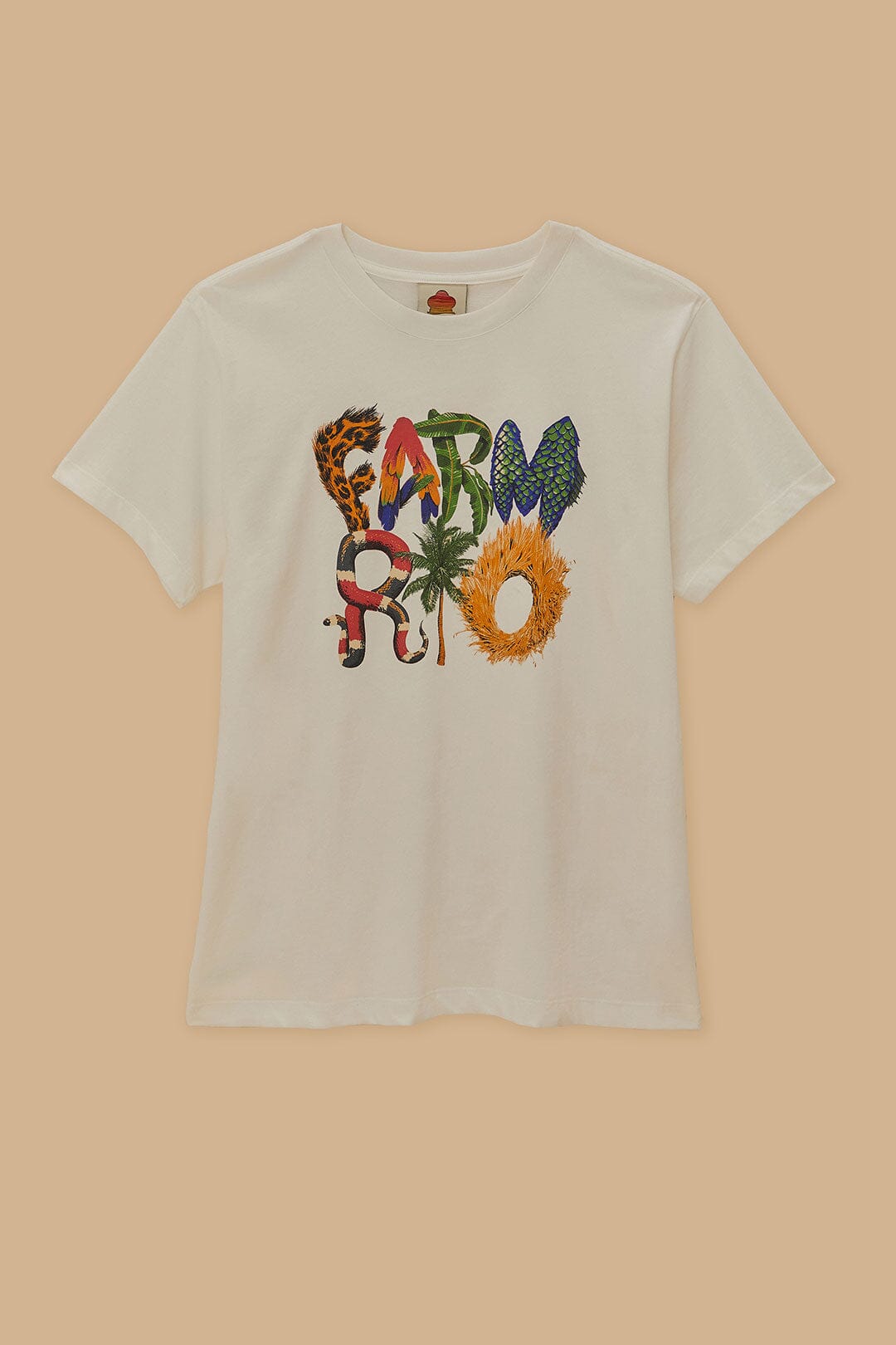 Off-White Farm Rio Wild Relaxed T-Shirt