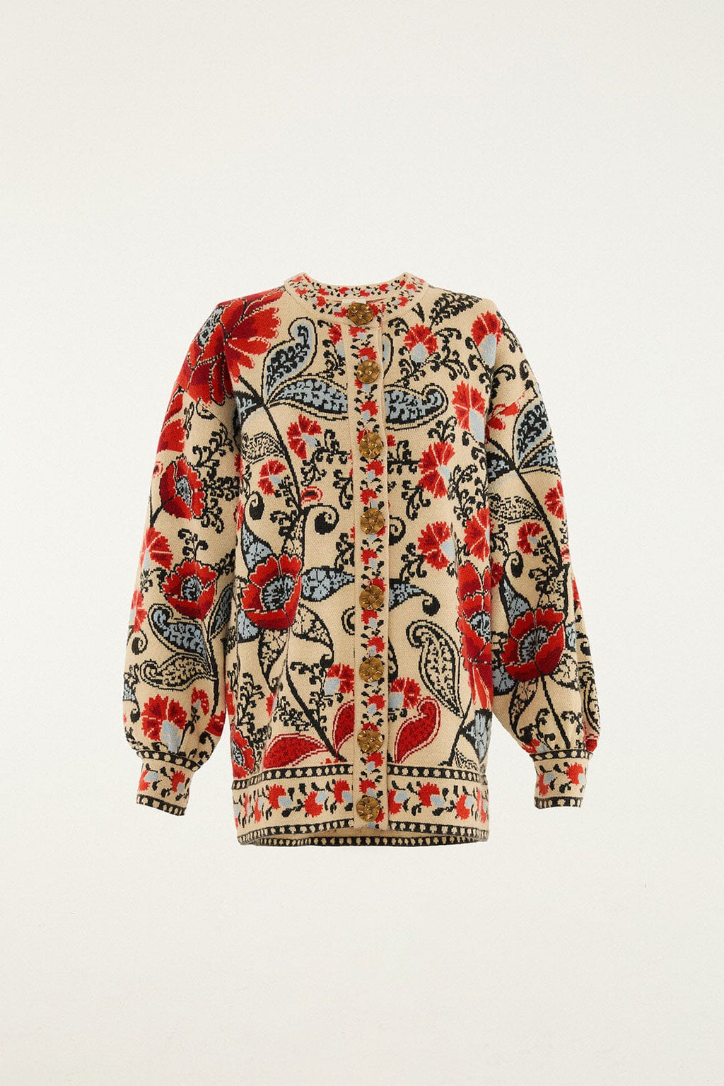 Sand Francesca Knit Cardigan