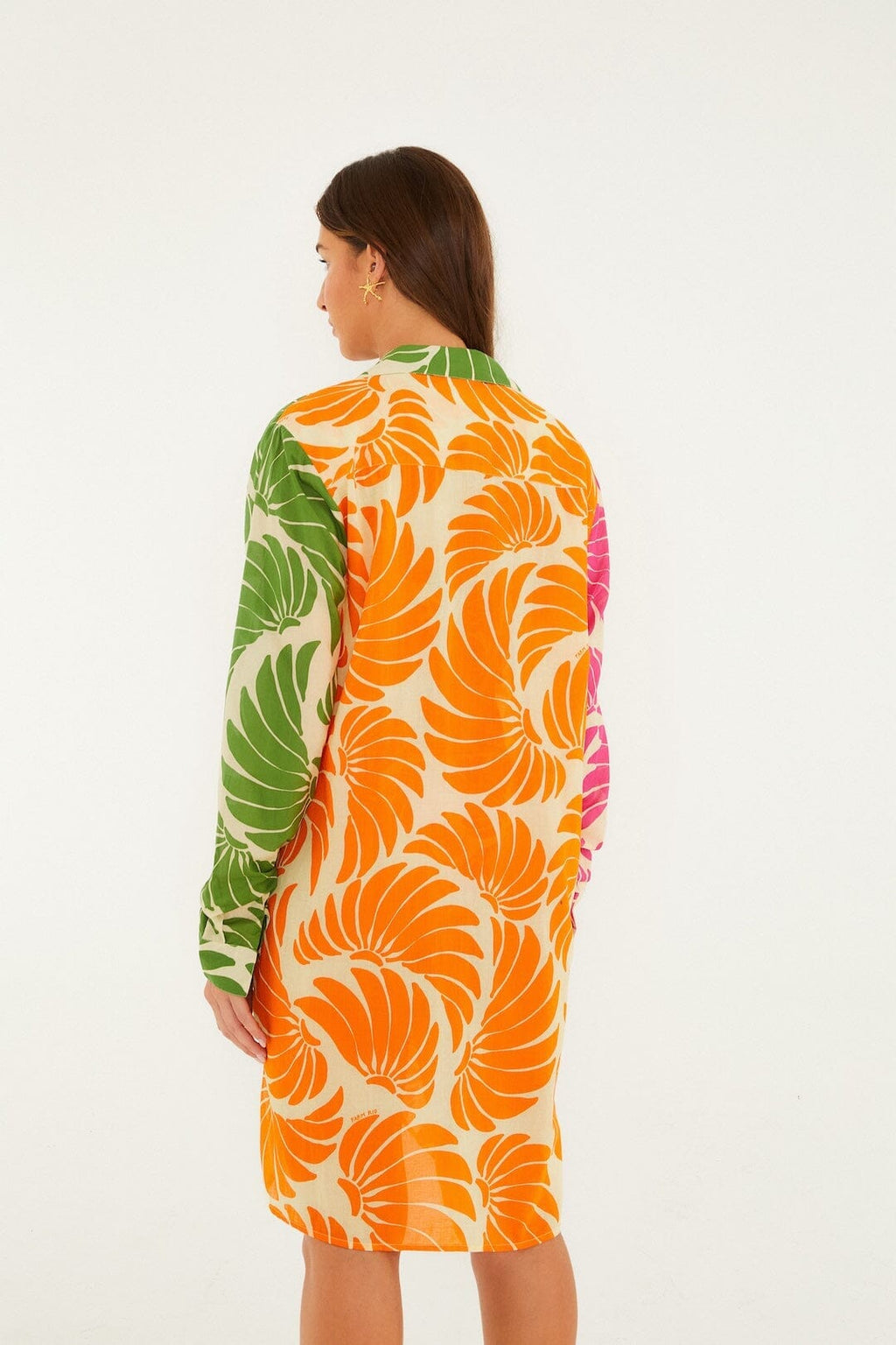 Mixed Banana Wings Open Chemise
