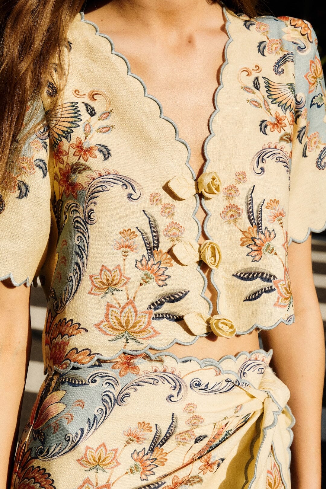 Butter Yellow Boho Beauty Euroflax™ Premium Linen Top