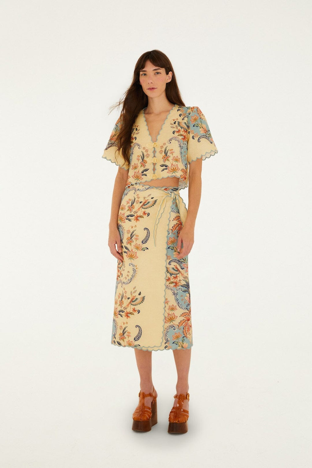 Butter Yellow Boho Beauty Euroflax™ Premium Linen Top