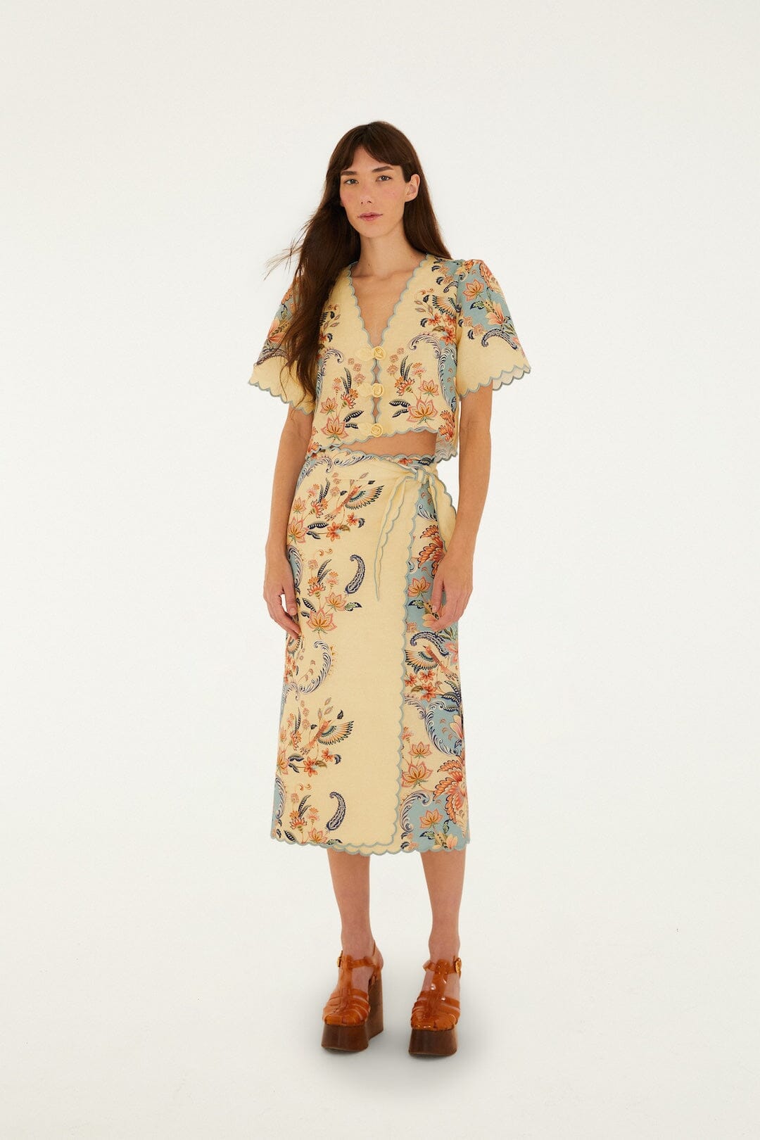 Butter Yellow Boho Beauty Euroflax™ Premium Linen Top
