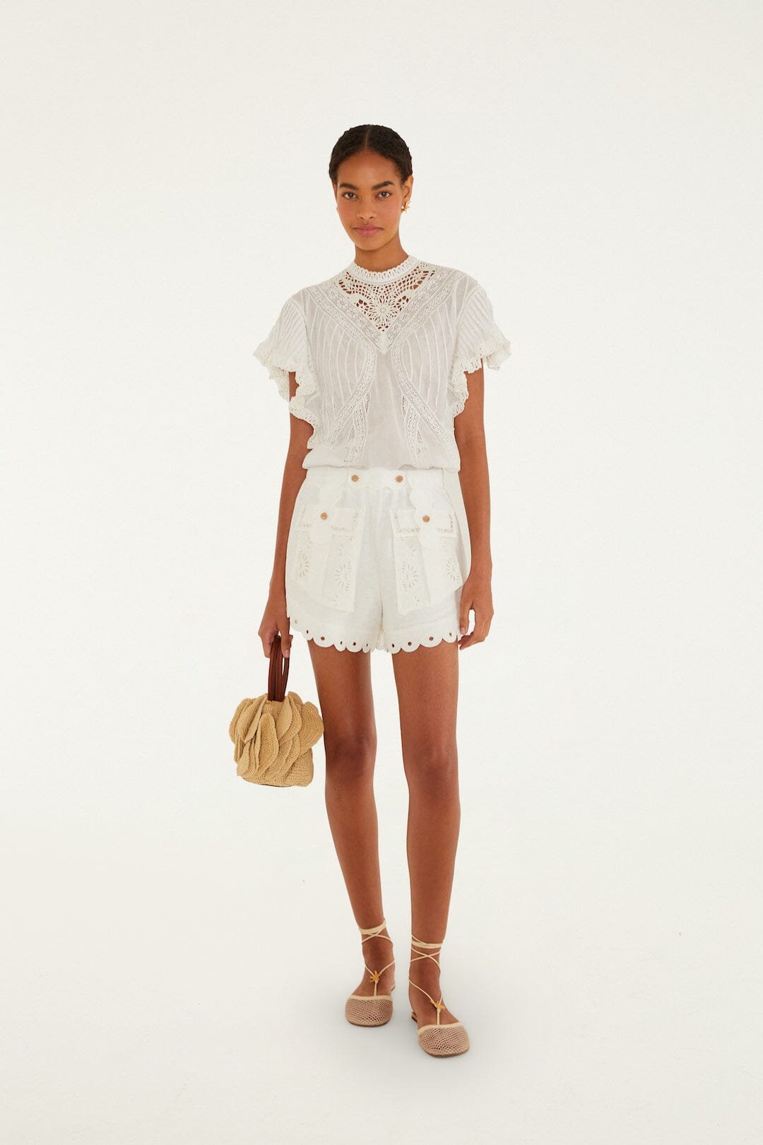 Off-White Artisanal Euroflax™ Premium Linen Short