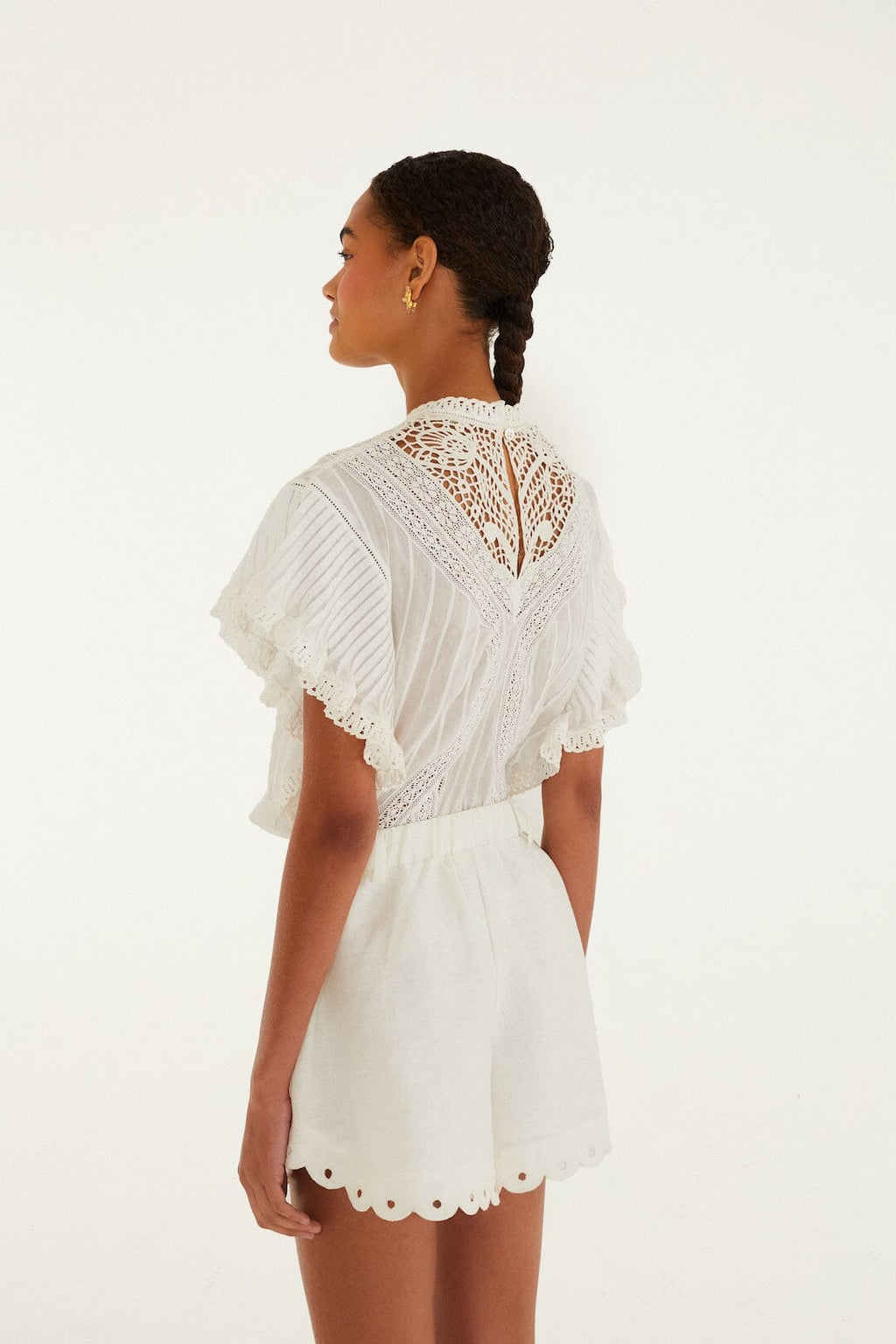 Off-White Artisanal Euroflax™ Premium Linen Short