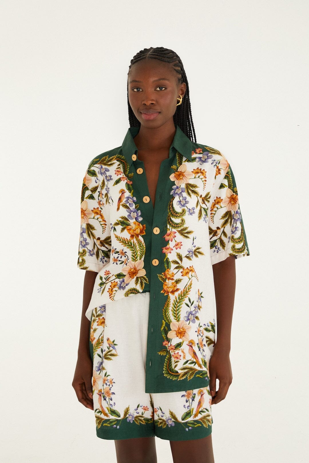 Off-White Nature Lenzing™ Ecovero™ Euroflax™ Shorts
