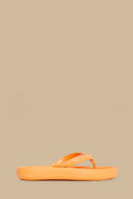 Orange California Canoe Flip Flop