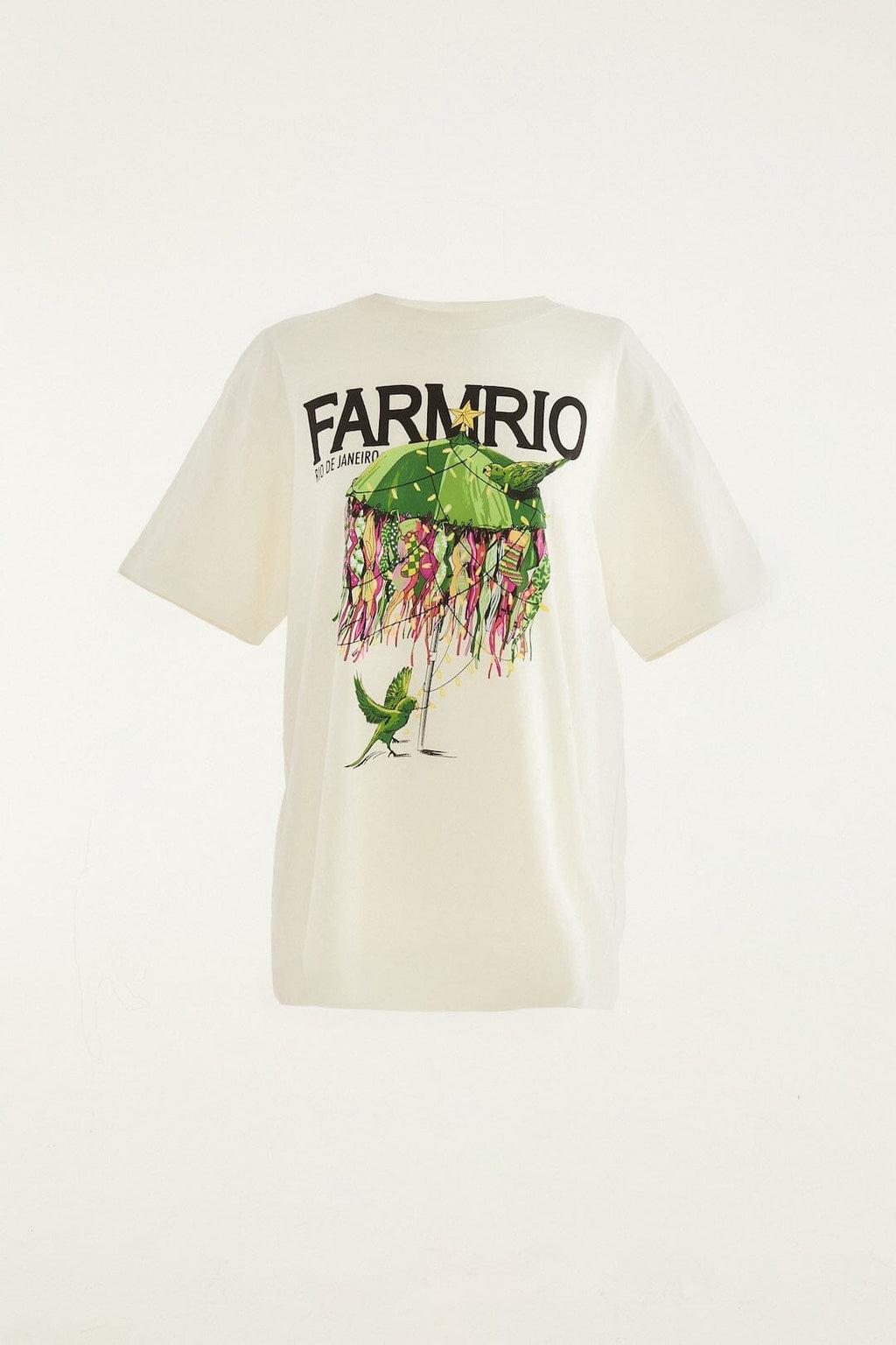 Off-White Xmas Bikinis Organic Cotton T-Shirt