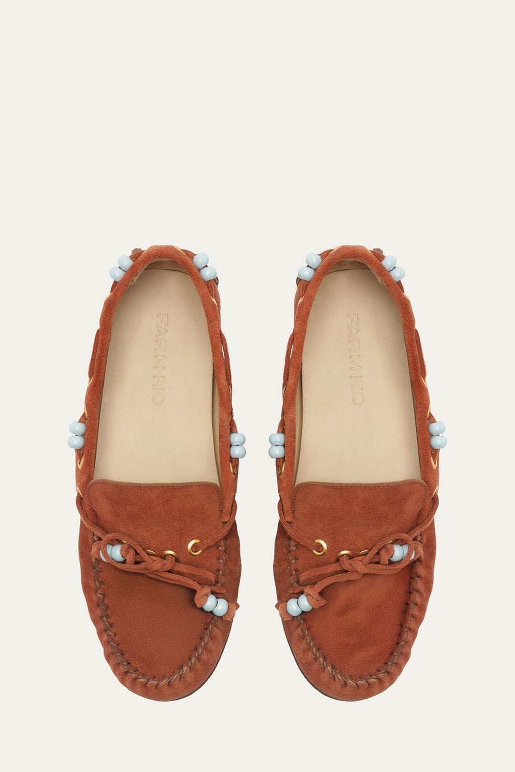 Brown Tassel Suede Moccasin