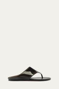 Black Jelly Flat Sandal