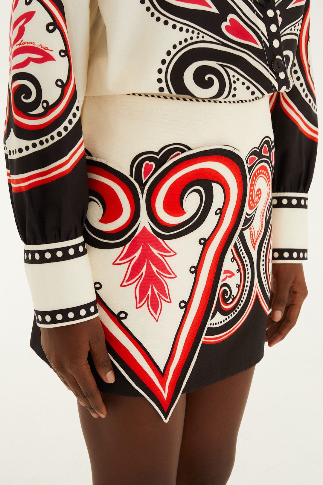 Off-White Graphic Ainika Mini Skirt