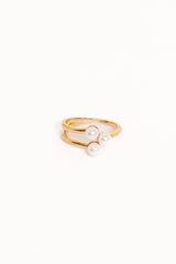 Kelsey Pearl Ring - Gold