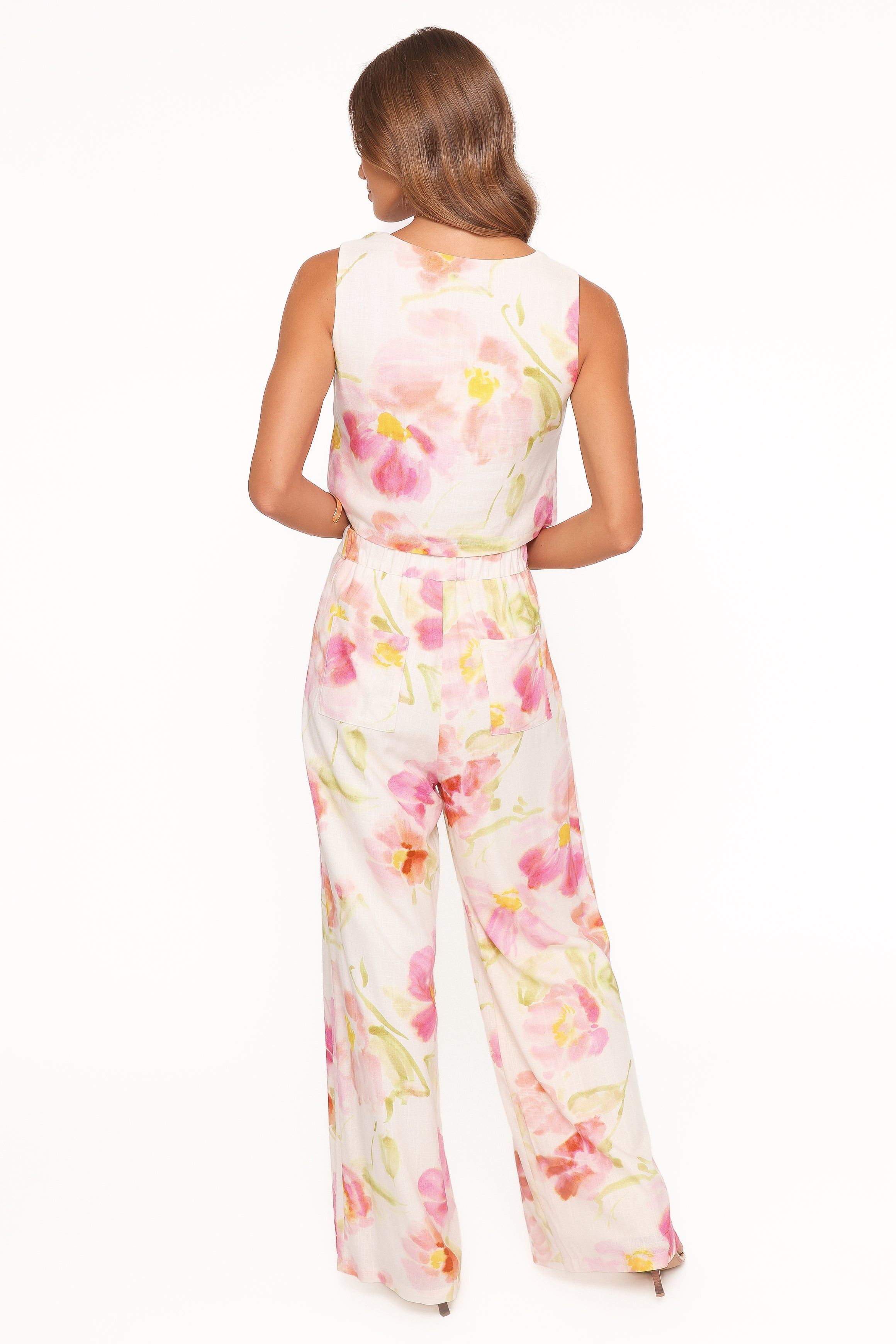 Devlin Pant - Pink Garden Floral