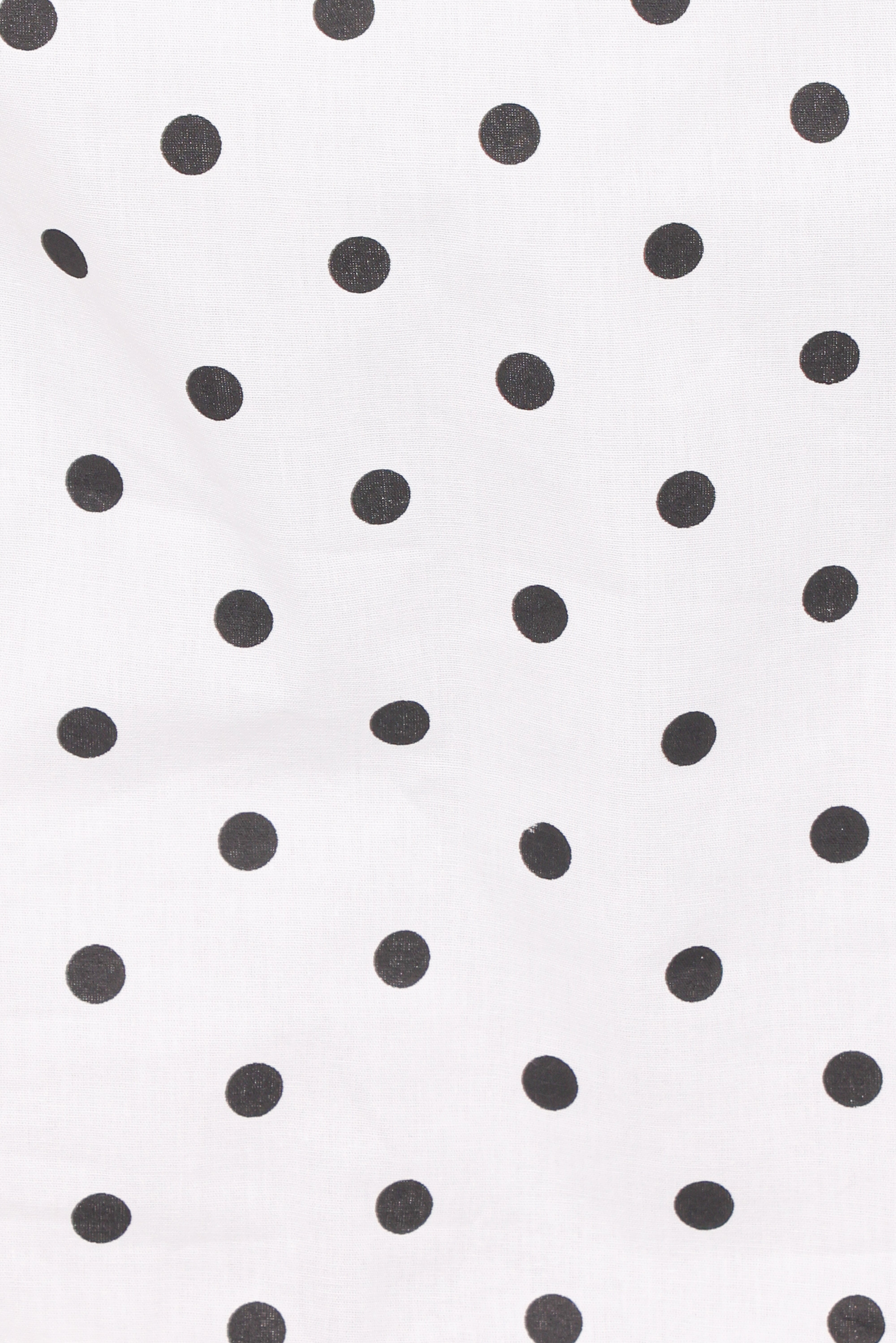 Luna Mini Skirt - White Polka Dot