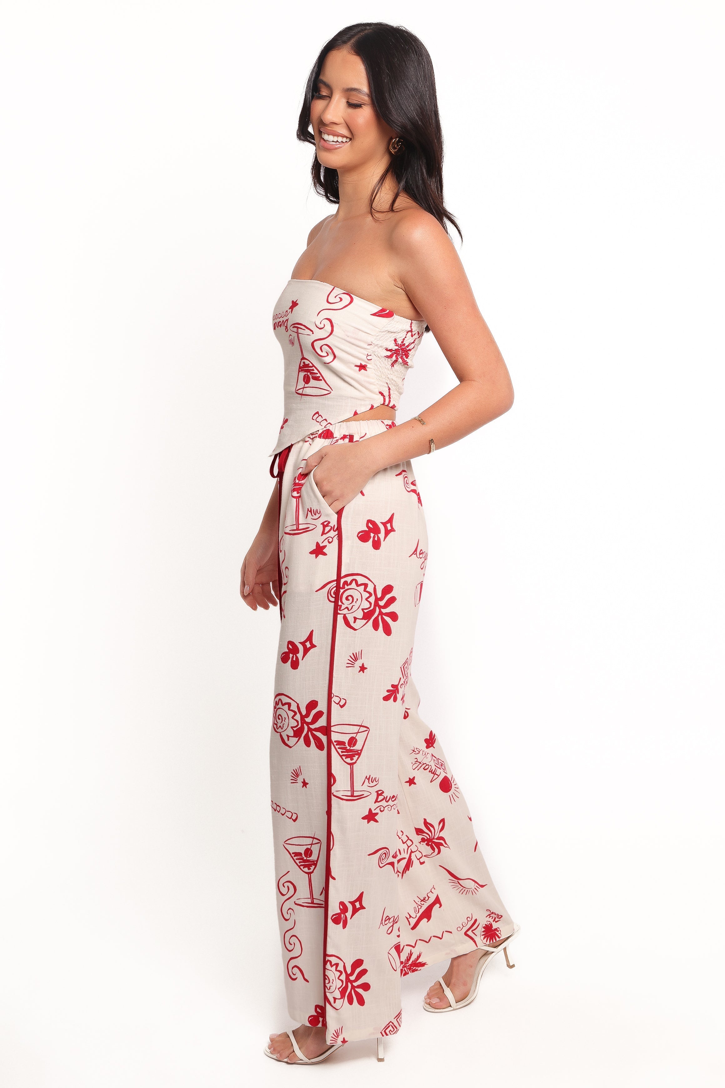 Malta Pant - Red