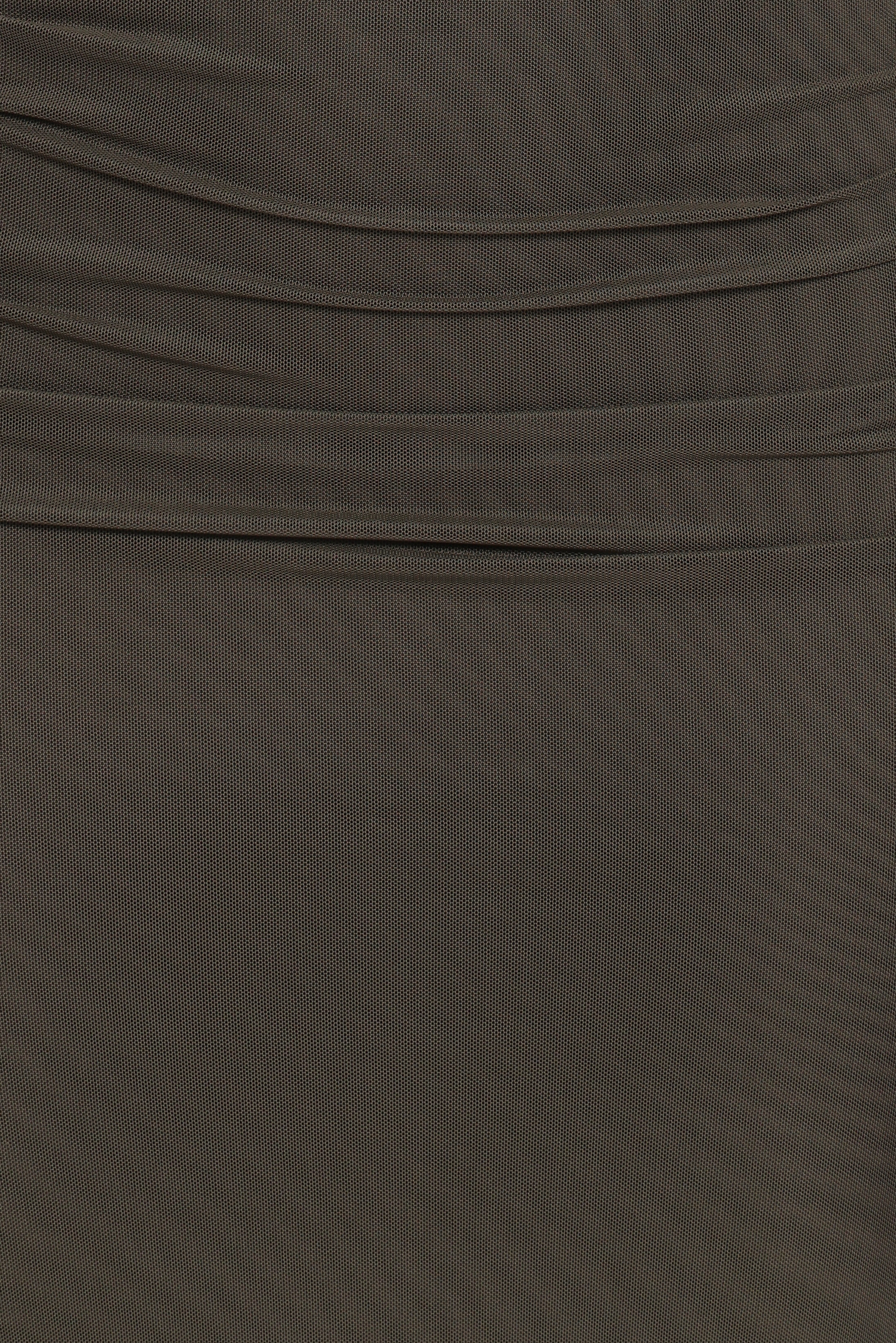 Abbie Off Shoulder Maxi Dress - Olive