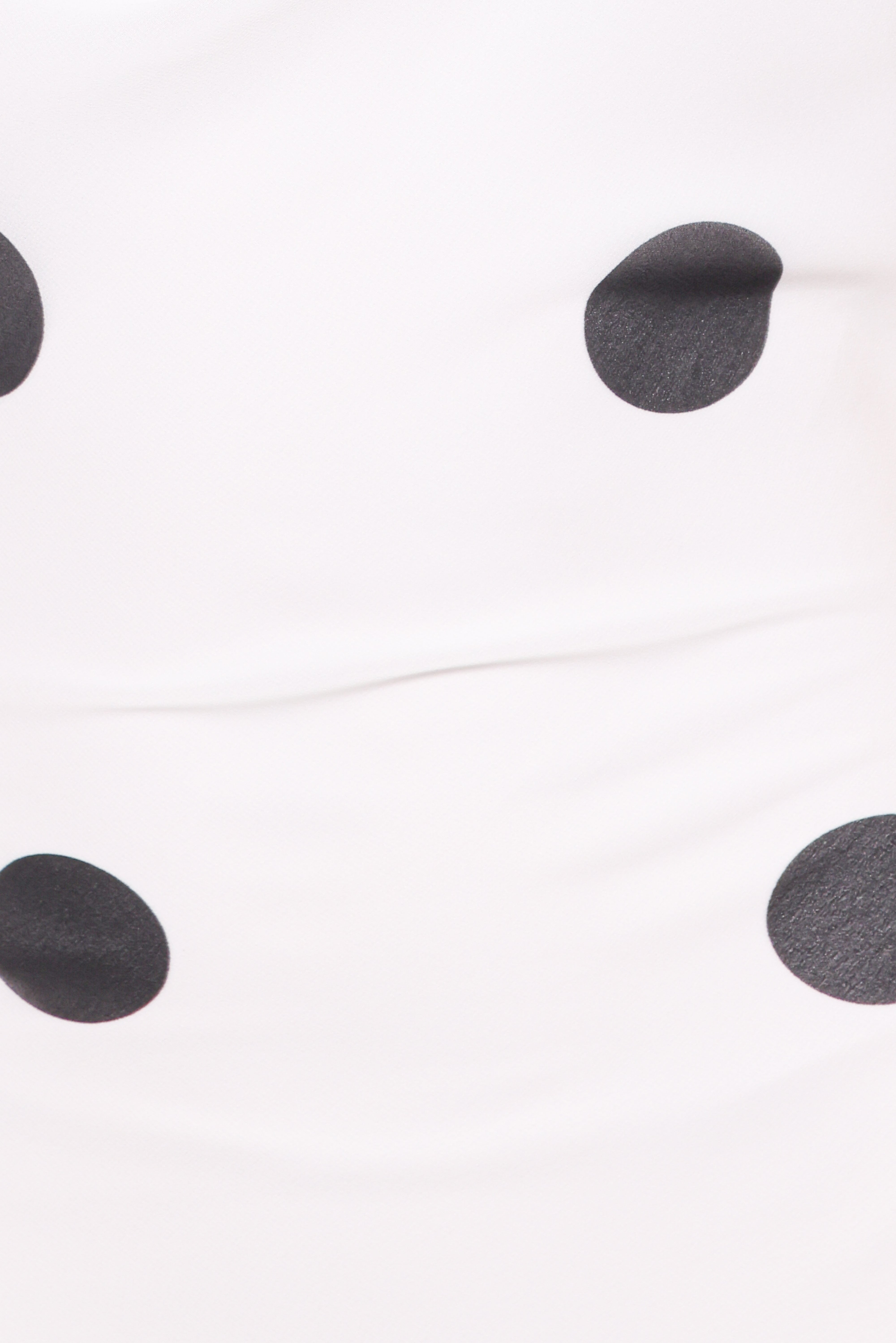 Collette Maxi Dress - White Polka Dot