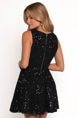 Emma Mini Dress - Black