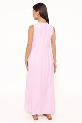 Kalan Maxi Dress - Pink Stripe