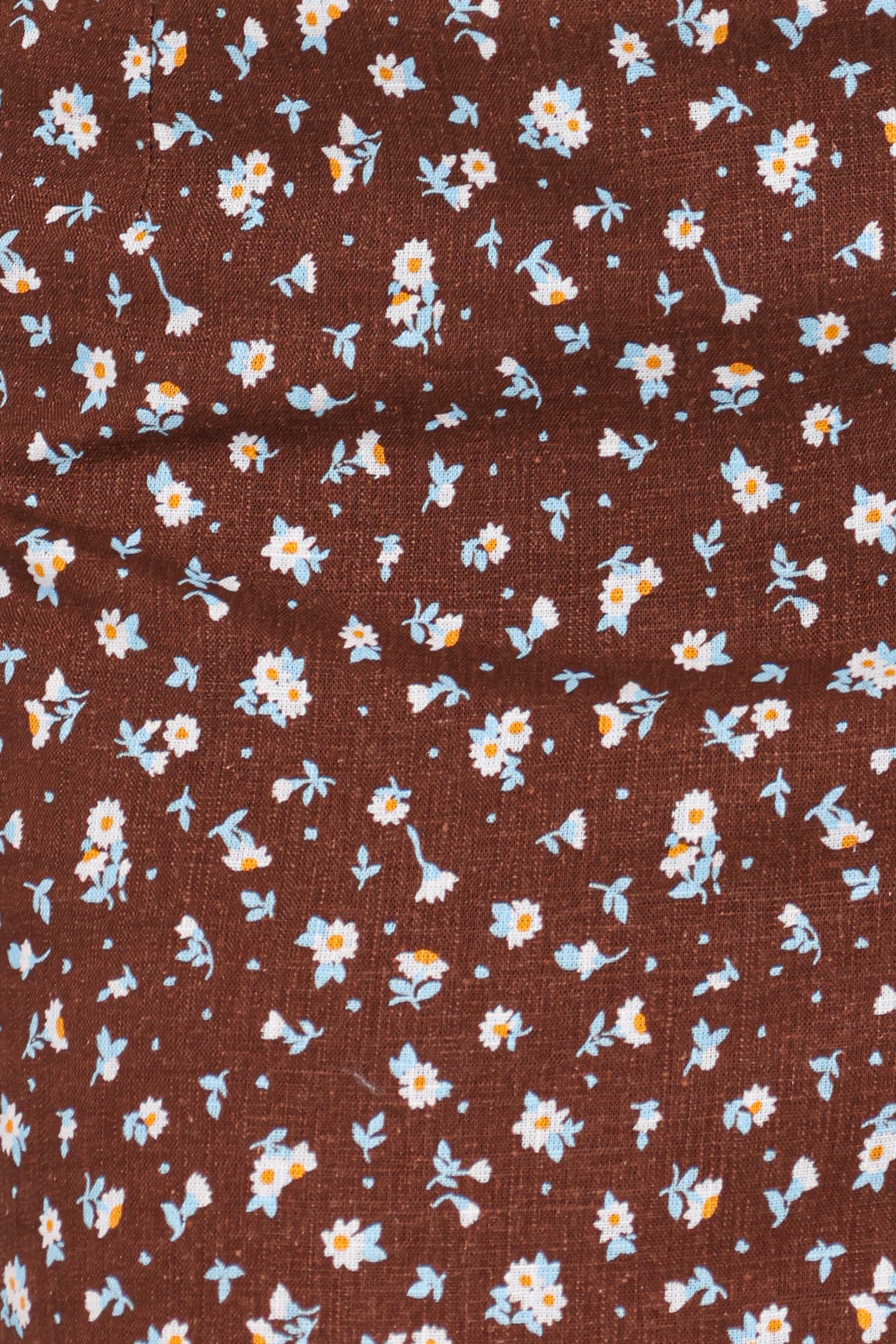 Lanna Maxi Dress - Brown Floral