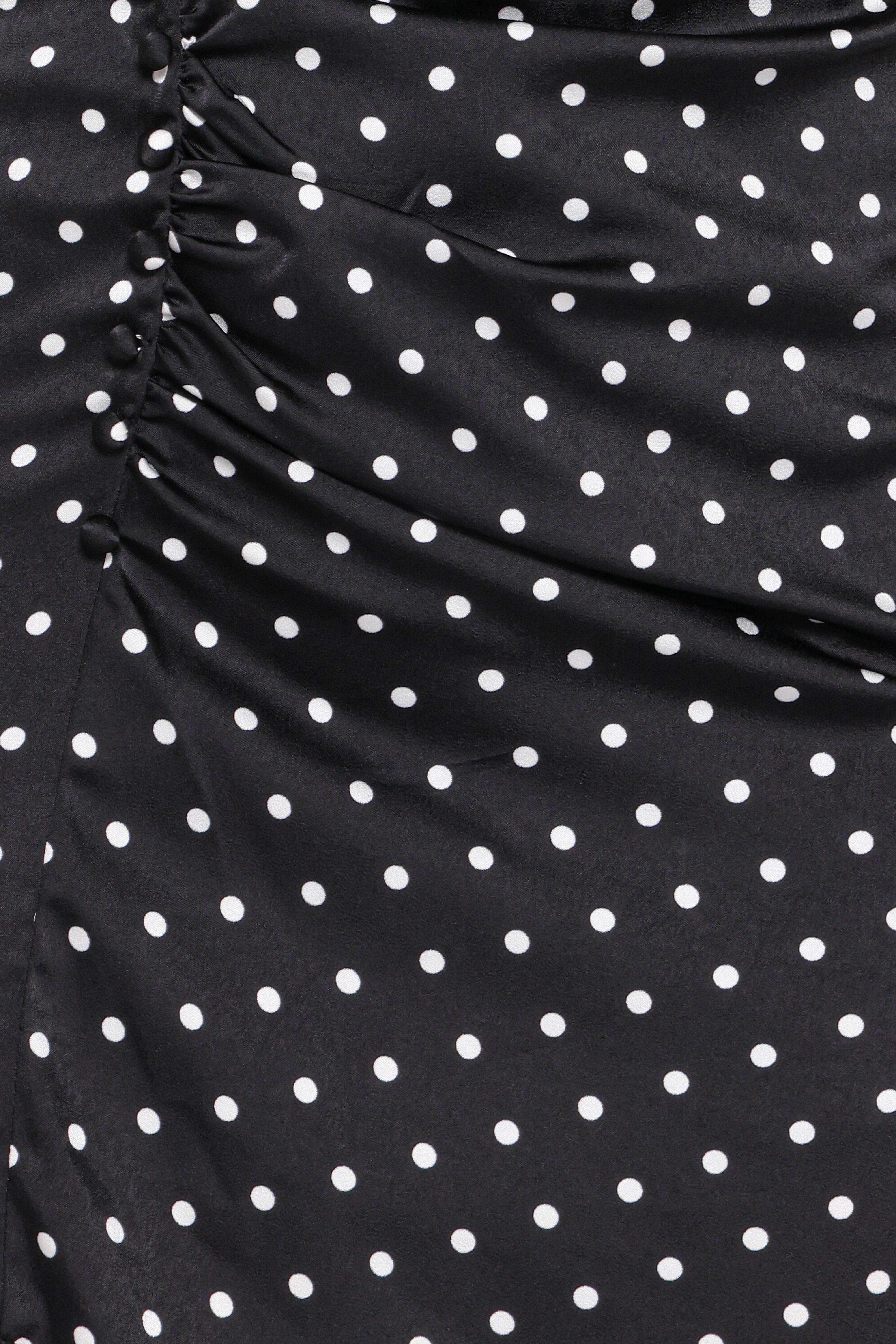 Lisbeth Midi Dress - Black Polka Dot