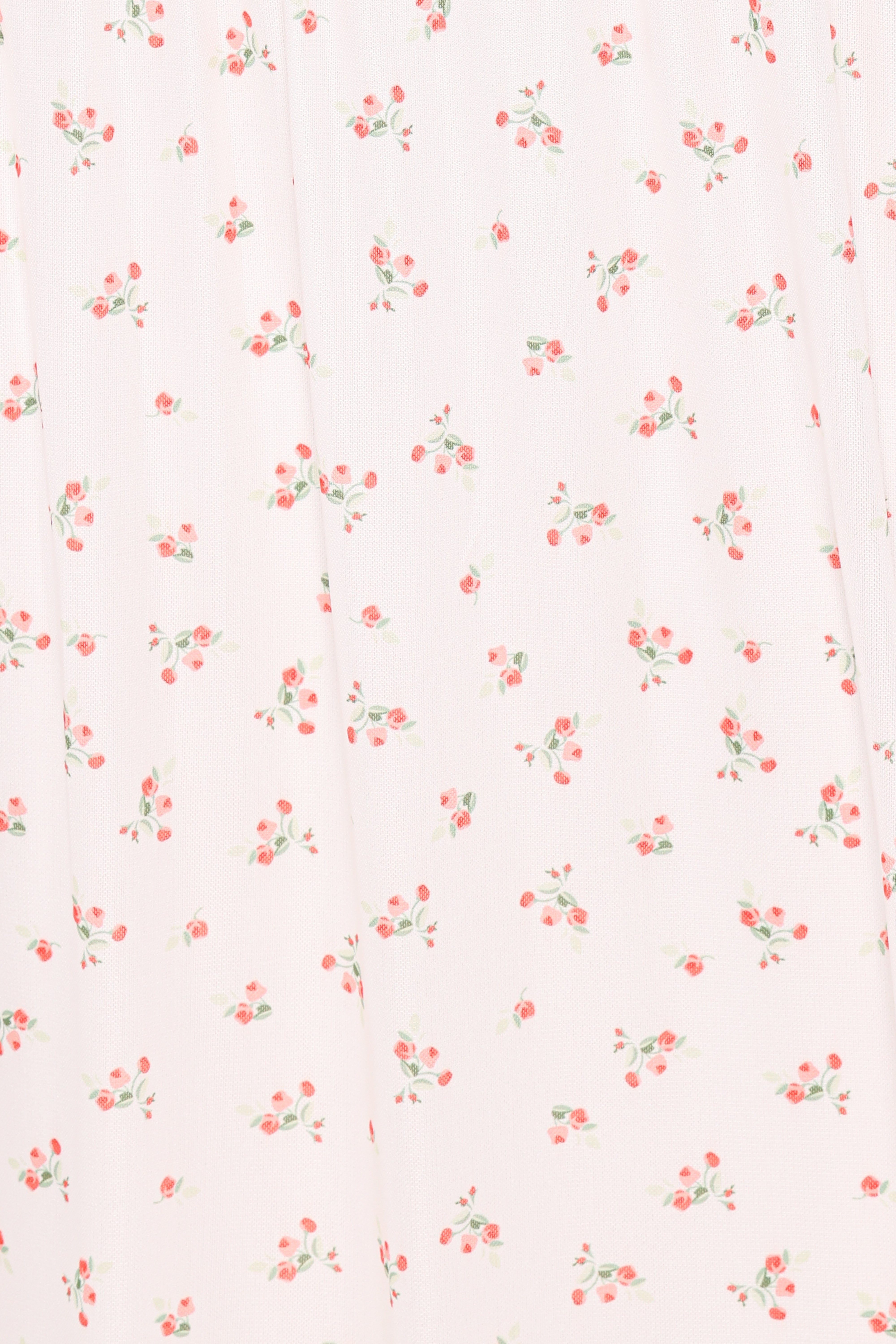Mayven Maxi Dress - White Ditsy