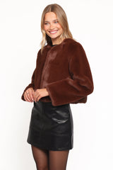Minnie Jacket - Chocolate