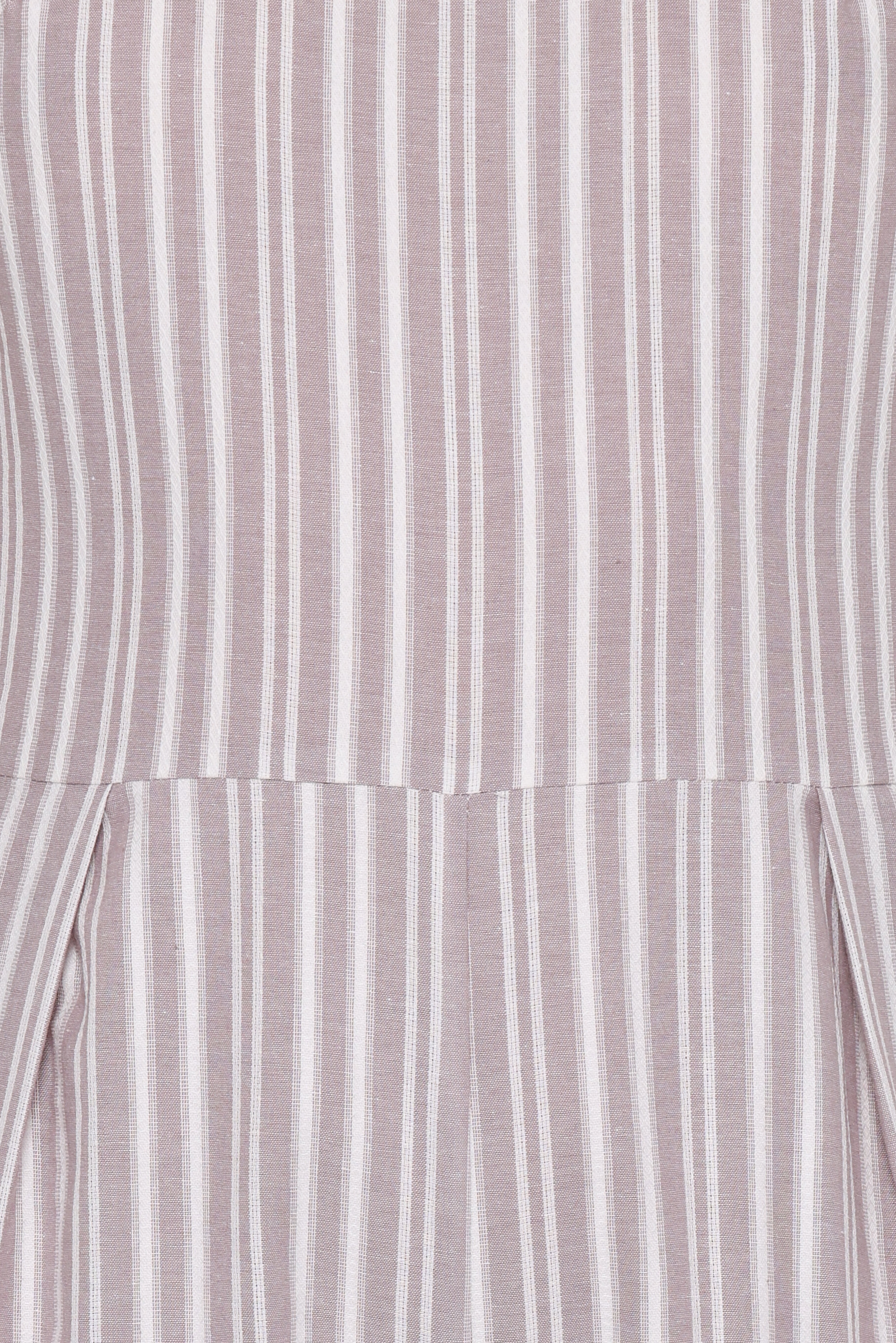 Ester Jumpsuit - Beige/White Stripe