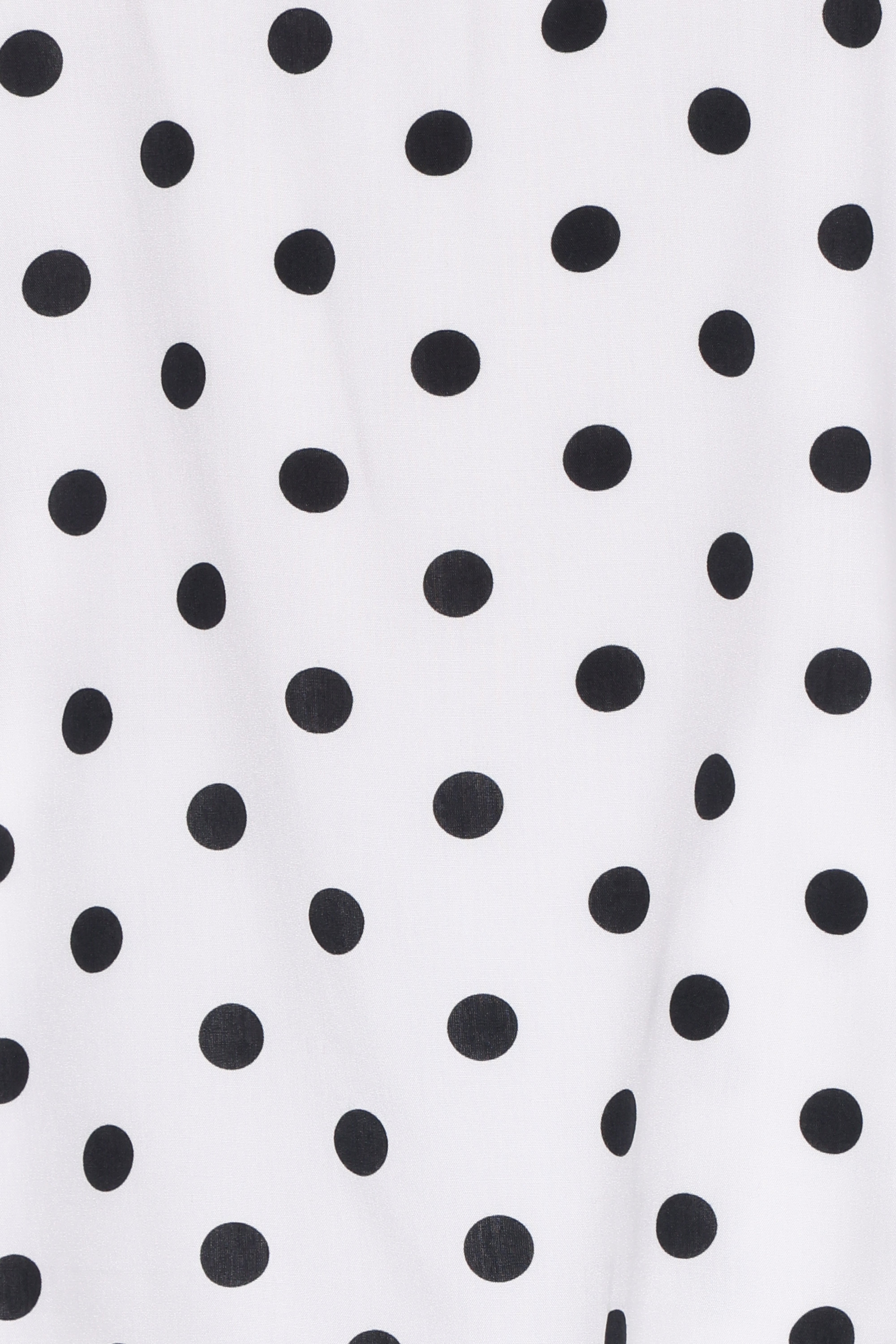 Kristy Pant Set - White/Black Polka Dot