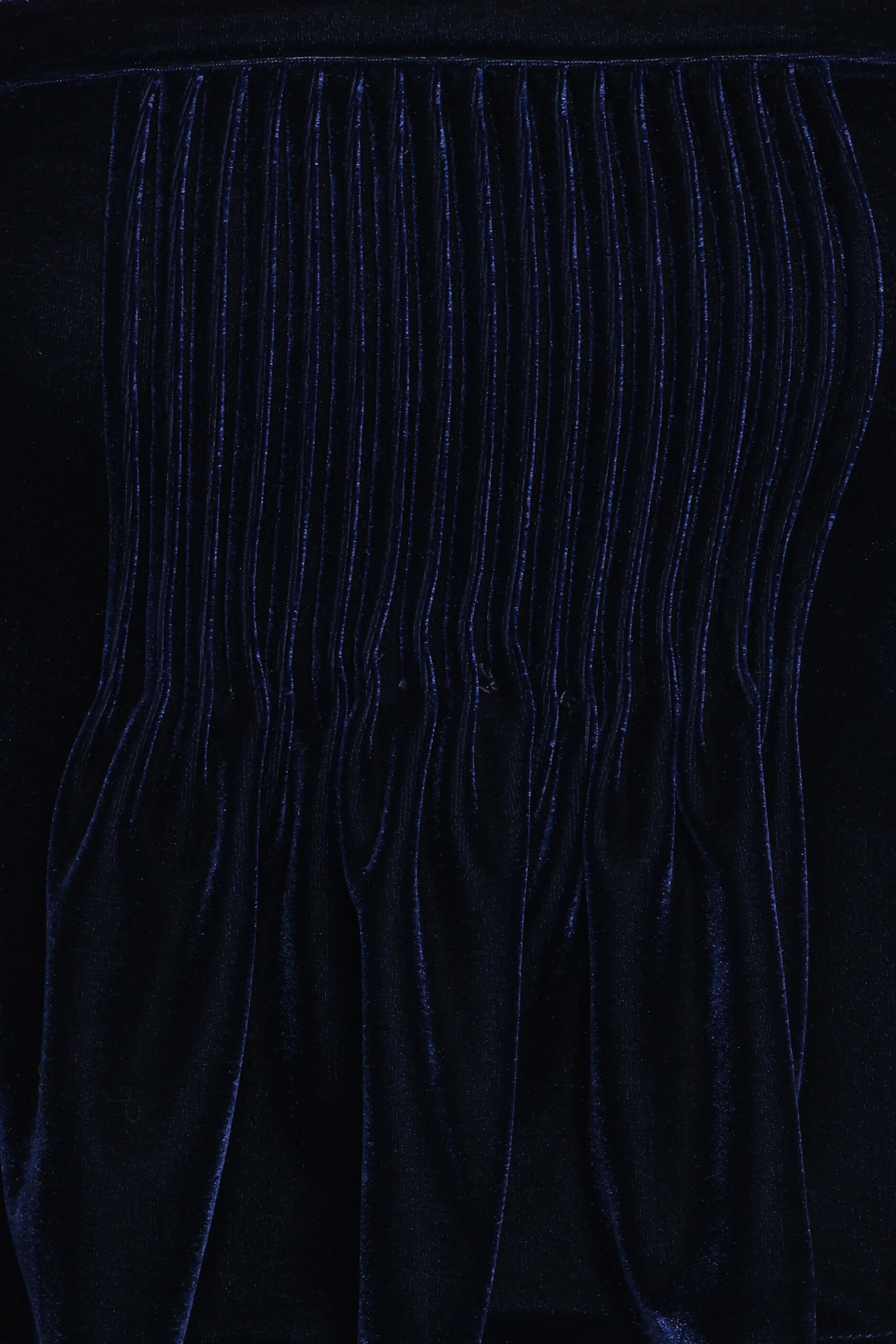 Sutton Strapless Pant Set - Midnight Blue Velvet