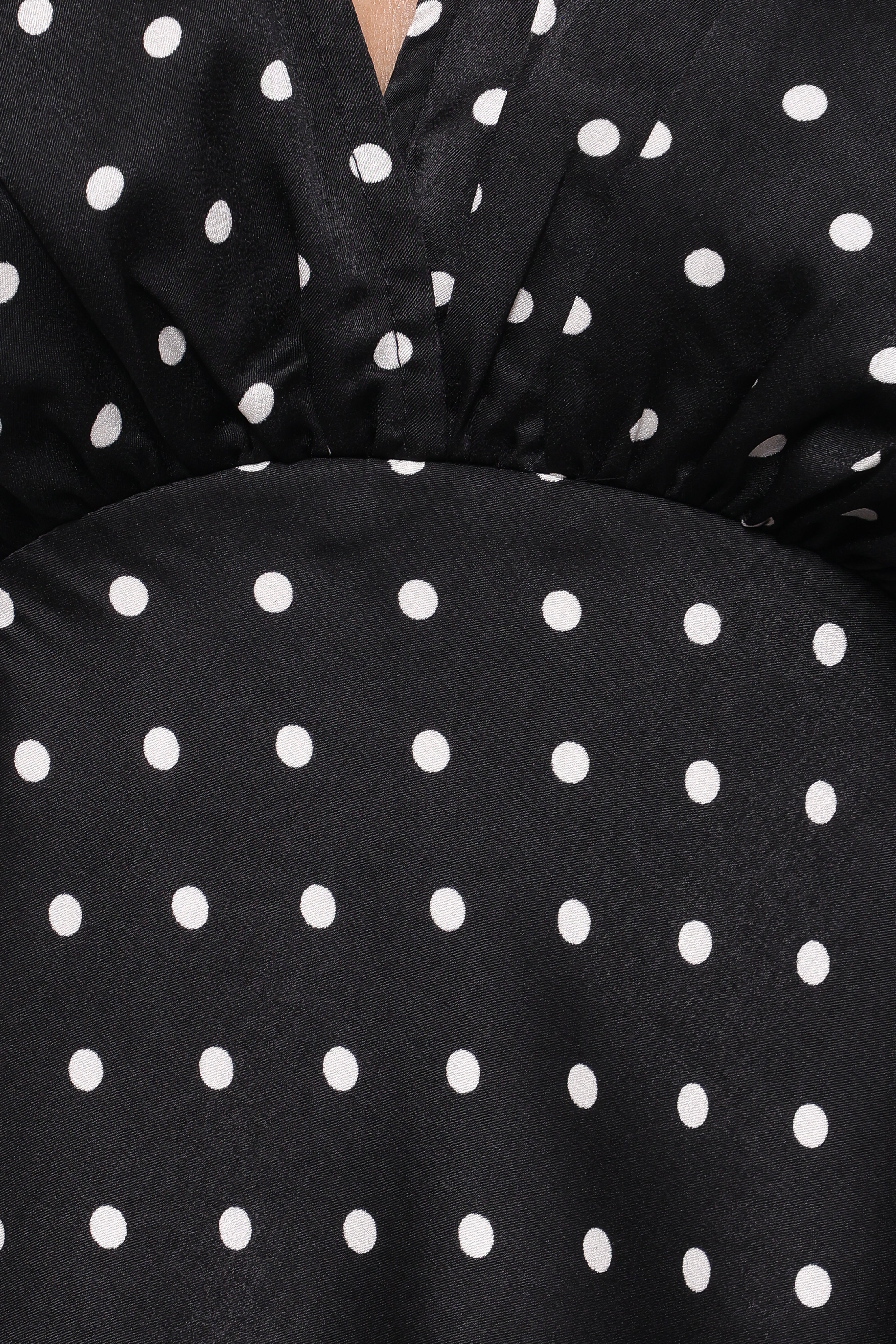 Ailbhe Top - Black Polka Dot