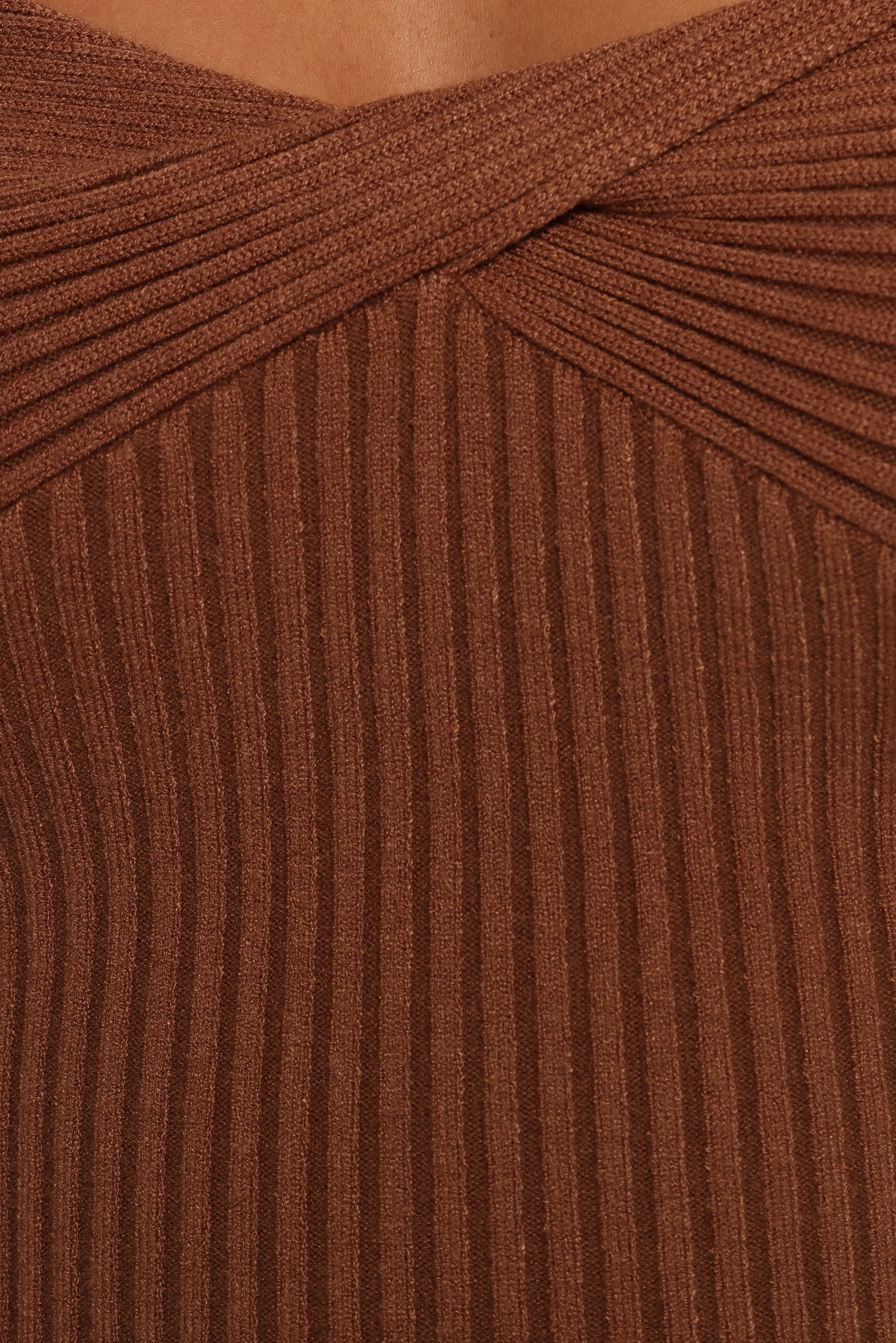 Akopo Long Sleeve Top - Cognac