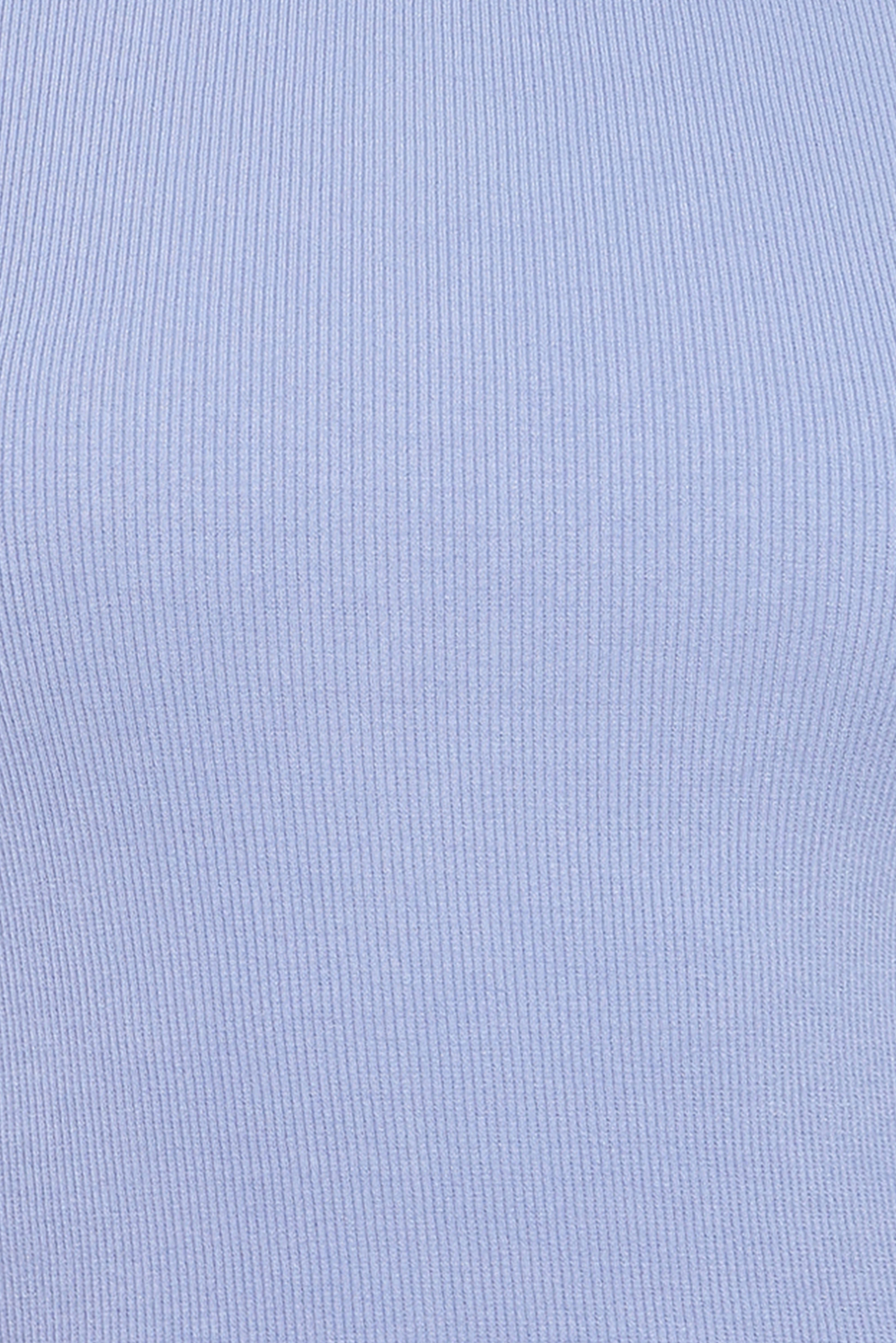 Ari Ribbed Tank Top - Cornflower Blue