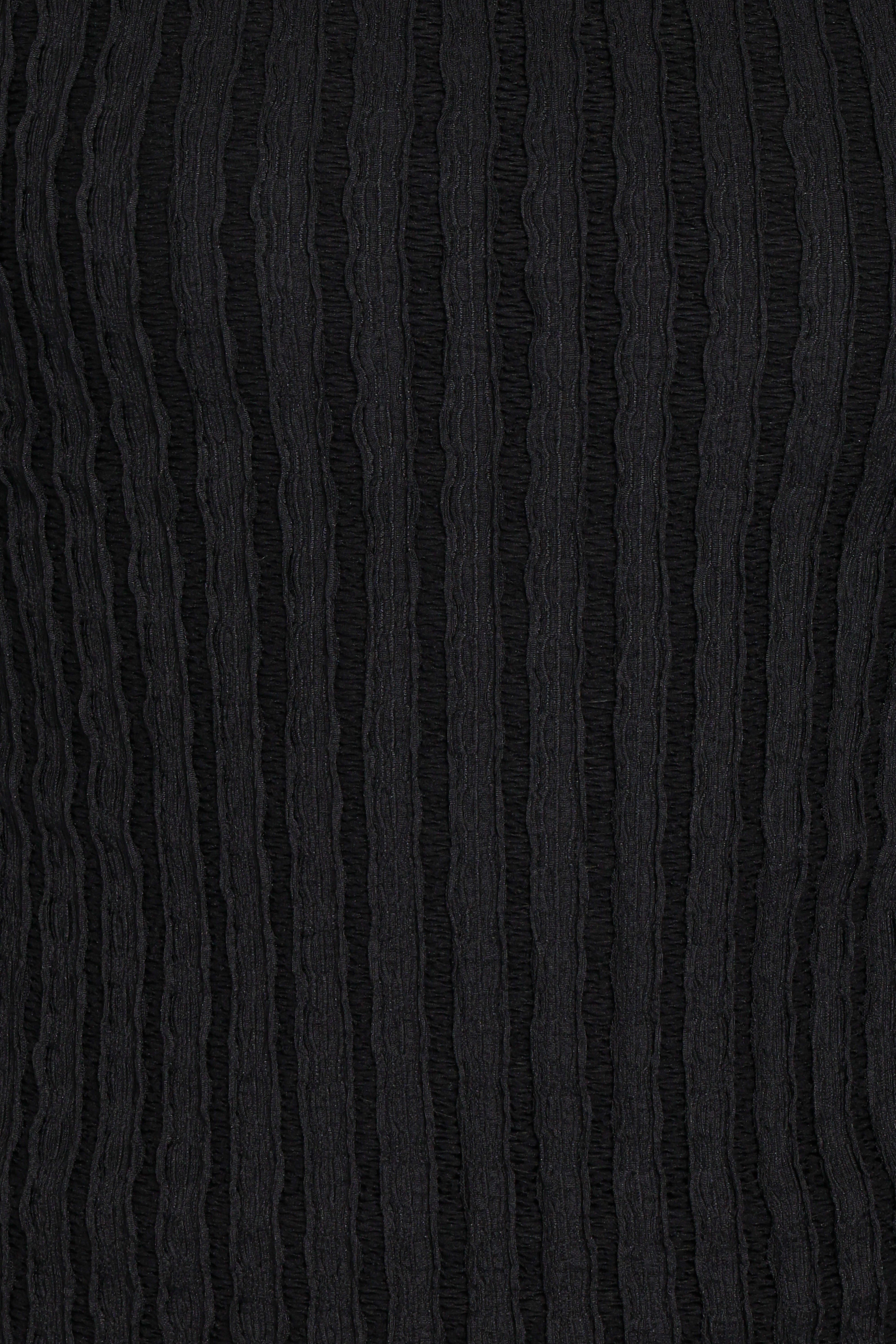 Bellatrix Textured Knit Top - Black