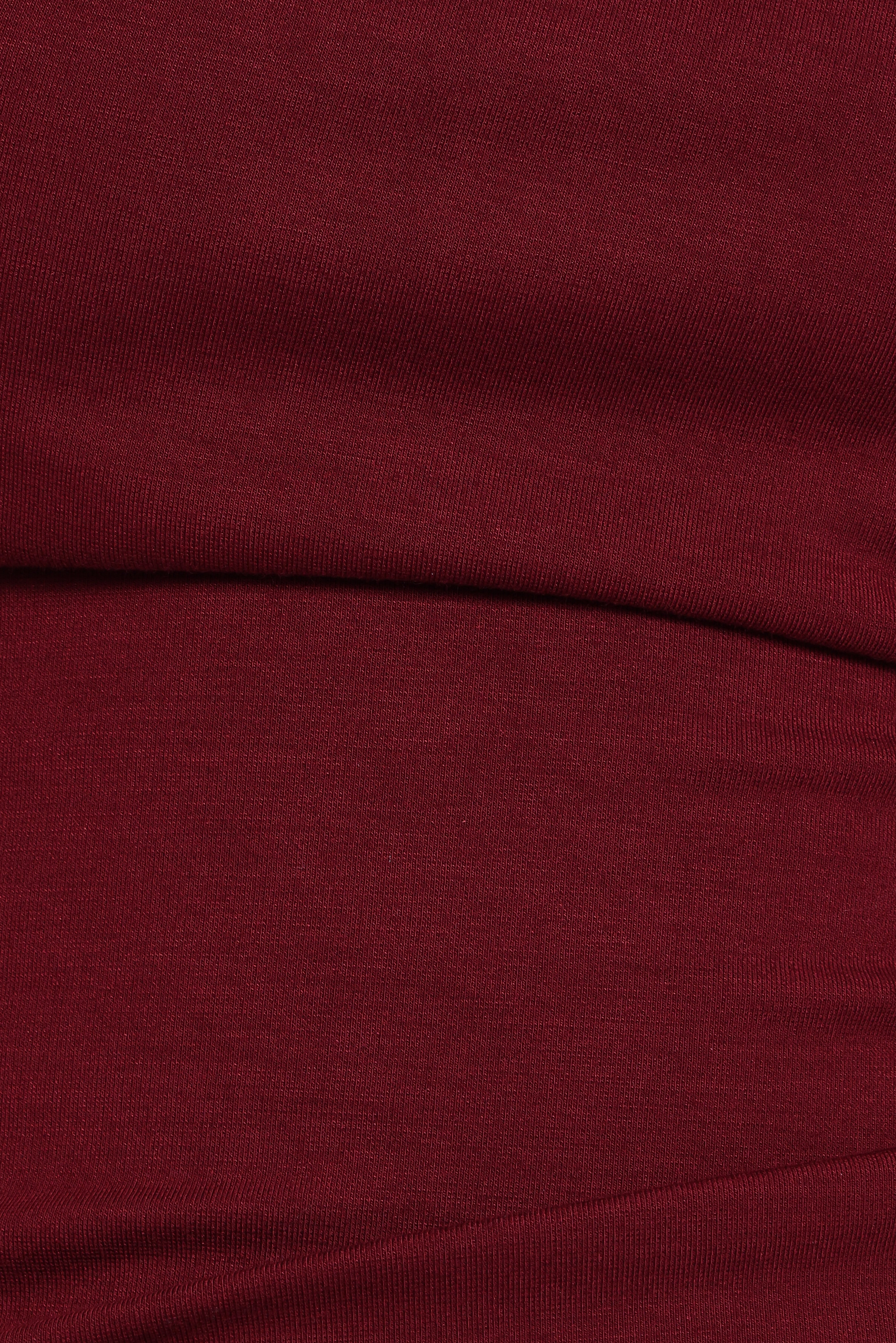 Darina Off Shoulder Top - Bordeaux