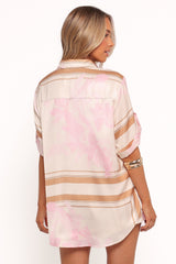 Lara Shirt - Pink Print