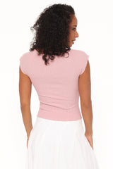 Maura Top - Pale Pink